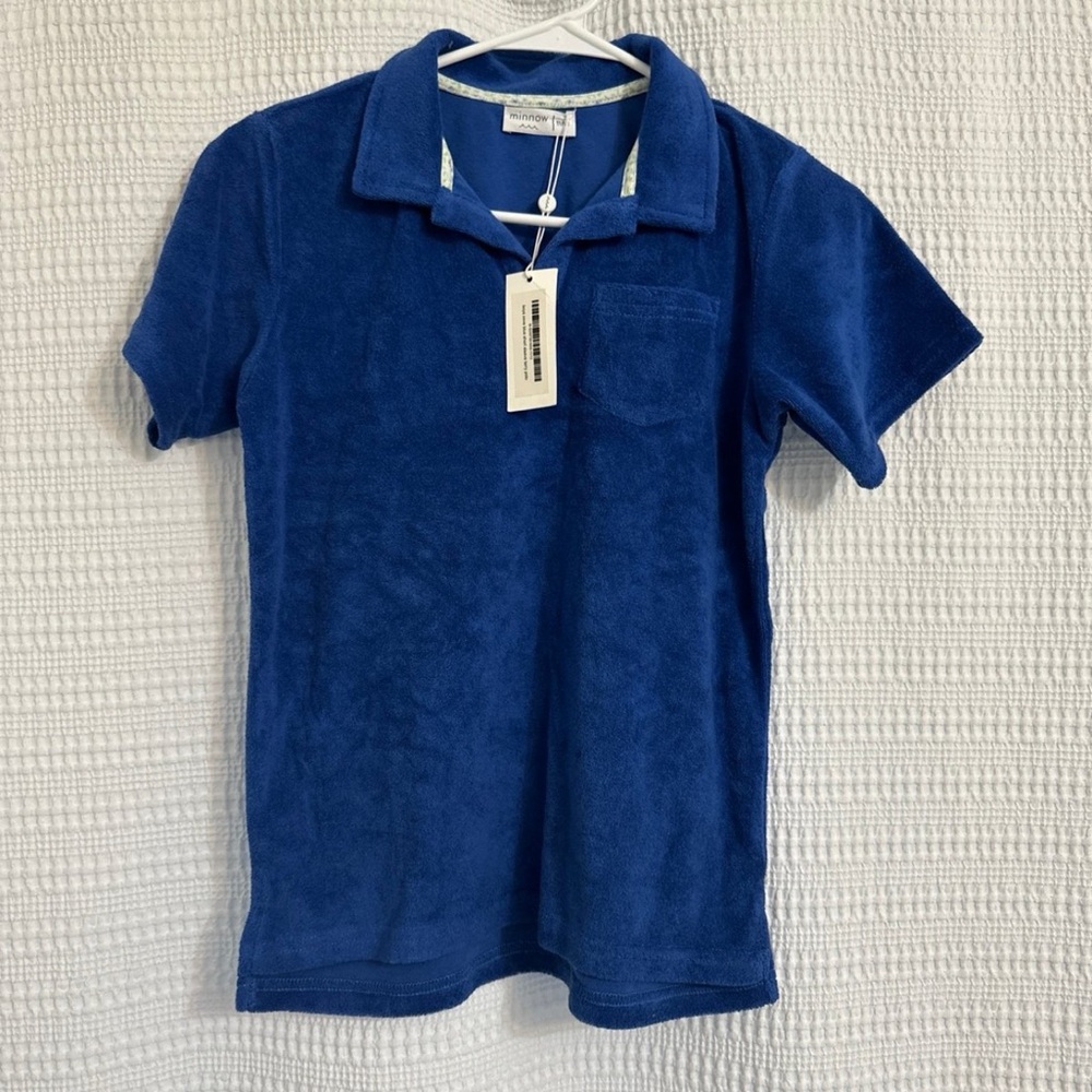Vibrant Blue Kids Polo Shirt